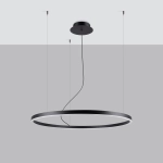 Żyrandol ODA 80 czarny LED 4000K TH.282 SOLLUX LIGHTING - zdjęcie 2