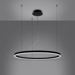 Żyrandol ODA 80 czarny LED 4000K TH.282 SOLLUX LIGHTING - zdjęcie 3