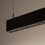 Lampa wisząca SOREN czarna LED 3000K TH.285 SOLLUX LIGHTING