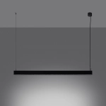 Lampa wisząca SOREN czarna LED 4000K TH.286 SOLLUX LIGHTING