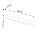 Kinkiet JORUN biały LED 4000K TH.313 SOLLUX LIGHTING - zdjęcie 10