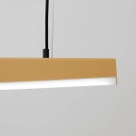 Lampa wisząca JORUN 120 złota LED 4000K TH.321 THORO - zdjęcie 5