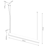Lampa wisząca LYKKE 120 LED 4000K TH.323 SOLLUX LIGHTING - zdjęcie 11