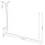Lampa wisząca LYKKE 150 LED 4000K TH.325 SOLLUX LIGHTING - zdjęcie 11