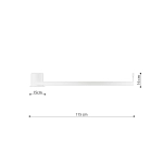 Plafon RIO 110 beżowy LED 3000K TH.369 THORO - zdjęcie 9