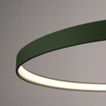 Żyrandol RIO 110 zielona oliwka LED 3000K TH.375 THORO - zdjęcie 5