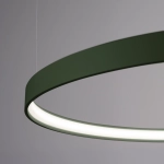 Żyrandol RIO 110 zielona oliwka LED 4000K TH.378 THORO - zdjęcie 5