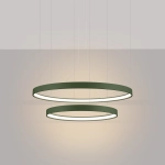 Żyrandol RIO 2 55/78 zielona oliwka LED 3000K TH.379 THORO - zdjęcie 3