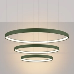 Żyrandol RIO 3 55/78/110 zielona oliwka LED 3000K TH.380 THORO - zdjęcie 3