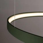 Żyrandol RIO 3 55/78/110 zielona oliwka LED 3000K TH.380 THORO - zdjęcie 4