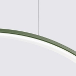 Lampa wisząca RIO 78 zielona oliwka LED 4000K TH.387 THORO - zdjęcie 4