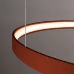 Żyrandol RIO 110 ochra czerwona LED 3000K TH.397 THORO - zdjęcie 4