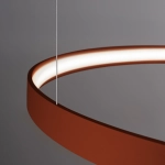 Żyrandol RIO 110 ochra czerwona LED 4000K TH.400 THORO - zdjęcie 4