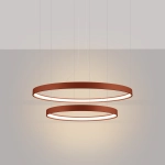 Żyrandol RIO 2 55/78 ochra czerwona LED 3000K TH.401 THORO - zdjęcie 3