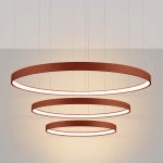 Żyrandol RIO 3 55/78/110 ochra czerwona LED 3000K TH.402 THORO - zdjęcie 3