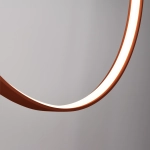 Lampa wisząca RIO 55 ochra czerwona LED 3000K TH.405 THORO - zdjęcie 7