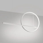 Lampa wisząca GLAD biała LED 4000K TH.493 THORO - zdjęcie produktu