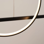 Lampa wisząca GLAD czarna LED 3000K TH.494 THORO - zdjęcie 4