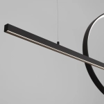 Lampa wisząca GLAD czarna LED 4000K TH.495 THORO - zdjęcie 5