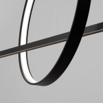 Lampa wisząca GLAD czarna LED 4000K TH.495 THORO - zdjęcie 6