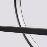 Lampa wisząca GLAD czarna LED 4000K TH.495 THORO - zdjęcie 8