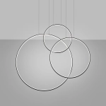Lampa wisząca RIO 3 55/78/110 czarna LED 4000K TH.541 THORO - zdjęcie 3