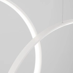 Lampa wisząca RIO 5 55/55/78/110/110 biała LED 4000K TH.543 THORO - zdjęcie 4