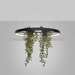 Żyrandol RIO BIO 78 czarny LED 4000K TH.552 THORO - zdjęcie 3