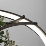 Żyrandol RIO BIO 78 czarny LED 4000K TH.552 THORO - zdjęcie 4