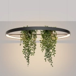 Żyrandol RIO BIO 110 czarny LED 3000K TH.555 THORO - zdjęcie 3