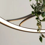 Żyrandol RIO BIO 110 czarny LED 3000K TH.555 THORO - zdjęcie 7