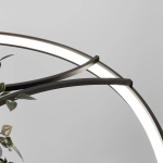 Żyrandol RIO BIO 110 czarny LED 4000K TH.556 THORO - zdjęcie 4
