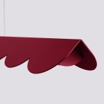 Lampa wisząca BISCUIT burgund LED 3000K TH.560 THORO - zdjęcie 5