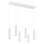 Lampa wisząca IVAR 6L biała LED 4000K TH.617 THORO - zdjęcie produktu