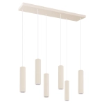 Lampa wisząca IVAR 6L beżowa LED 4000K TH.625 THORO - zdjęcie produktu