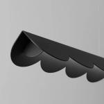 Lampa wisząca BISCUIT czarna LED 4000K TH.654 THORO - zdjęcie 4