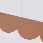 Lampa wisząca BISCUIT mocca LED 4000K TH.659 THORO - zdjęcie 6