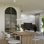 Lampa wisząca BISCUIT 100 taupe LED 3000K TH.668 THORO - zdjęcie 6
