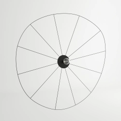 Kinkiet / Plafon ESKOLA 70 czarny TH.013CZ SOLLUX LIGHTING