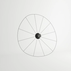 Kinkiet / Plafon ESKOLA 140 czarny TH.015CZ SOLLUX LIGHTING