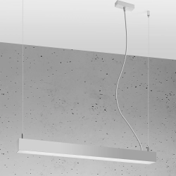 Lampa wisząca PINNE 67 szara 3000K TH.031 SOLLUX LIGHTING - zdjęcie 2