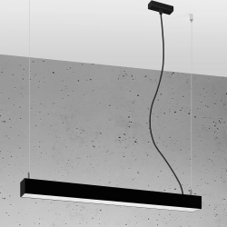 Lampa wisząca PINNE 67 czarna 4000K TH.033 SOLLUX LIGHTING - zdjęcie 2