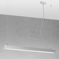 Lampa wisząca PINNE 90 szara 4000K TH.052 SOLLUX LIGHTING - zdjęcie 2