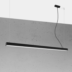 Lampa wisząca PINNE 150 czarna 3000K TH.084 SOLLUX LIGHTING - zdjęcie 2
