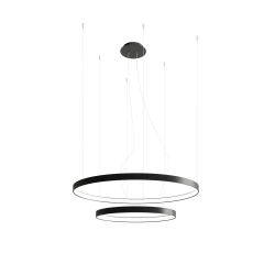 Żyrandol RIO 2 55/78 czarny LED 3000K TH.137 SOLLUX LIGHTING - zdjęcie produktu