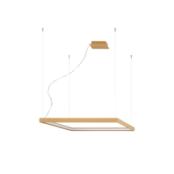 Żyrandol NELYA M złoty LED 4000K TH.152 SOLLUX LIGHTING - zdjęcie produktu