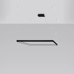 Żyrandol NELYA L czarny LED 3000K TH.154 SOLLUX LIGHTING - zdjęcie 2