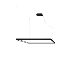 Żyrandol NELYA L czarny LED 4000K TH.157 SOLLUX LIGHTING - zdjęcie produktu