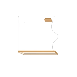 Żyrandol TUULA M złoty LED 3000K TH.161 SOLLUX LIGHTING - zdjęcie produktu