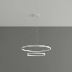 Żyrandol RIO 2 55/78 biały LED 4000K TH.178 SOLLUX LIGHTING - zdjęcie 2